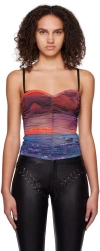 Miaou Multicolor Renzo Camisole In Oasis