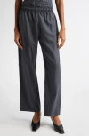 Miaou Naya Pinstripe Trousers In Pinstripe Wool