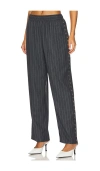 Miaou Naya Pinstripe Trousers In Pinstripe Wool