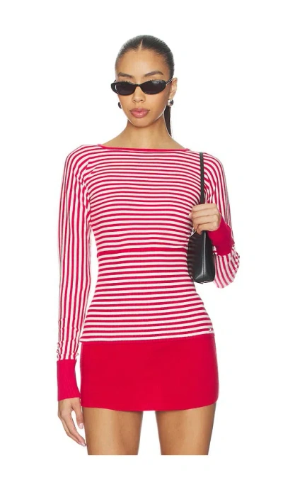 Miaou Odessa Top In Red
