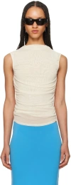 Miaou Off-white Cam Camisole In Cream