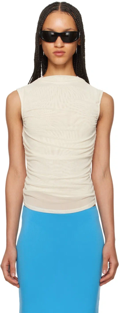 Miaou Off-white Cam Camisole In Cream