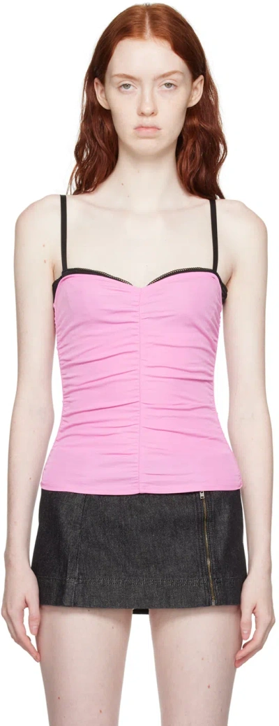 Miaou Pink Renzo Camisole In Violet