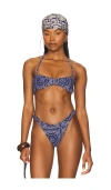 Miaou Rio Bikini Top In Multi