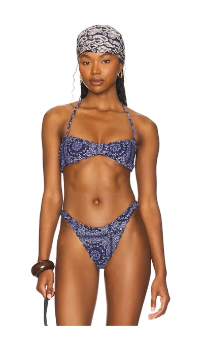 Miaou Rio Bikini Top In Multi