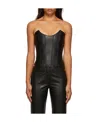 Miaou Sleeveless Shirt In Black