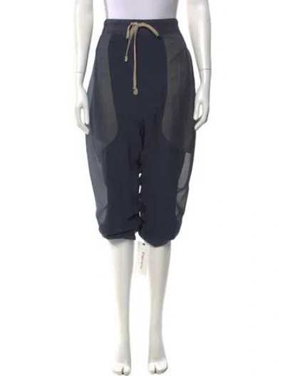 Pre-owned Miaou Straight Leg Pants In Black