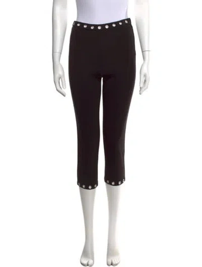 Pre-owned Miaou Straight Leg Pants W/ Tags In Black