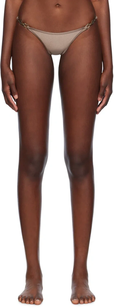 MIAOU TAUPE NICOLA BIKINI BOTTOM