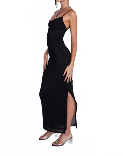 Miaou Thais Dress In Black