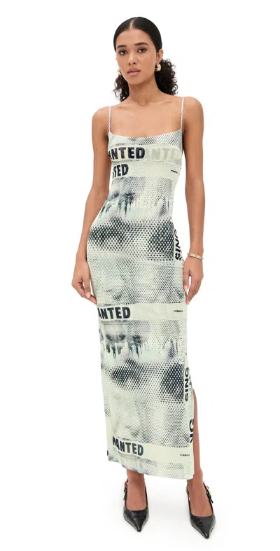Miaou Thais Dress Missing In Gray