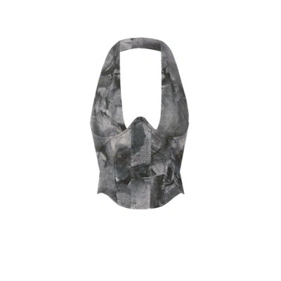 Miaou Top Ari In Gray