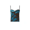 Miaou Blue Enzo Halter Vest In Blue
