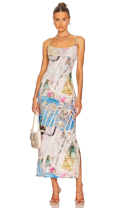 Miaou X Paloma Elsesser Thais Dress In Baroque