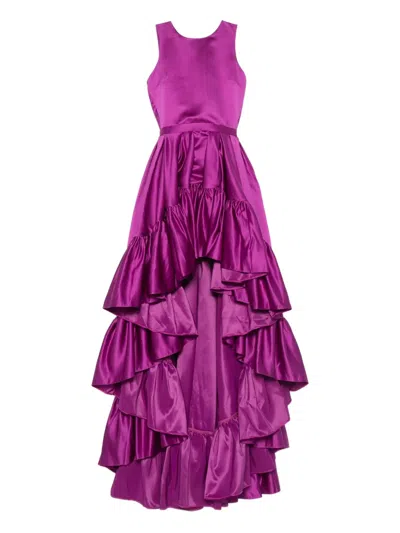 Miau By Clara Rotescu Amador Dress In Pink