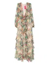 Miau By Clara Rotescu Deniz Dress In Multi