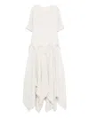 Miau By Clara Rotescu Fringed Maxi Dress In Neutral