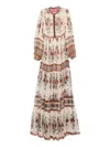 Miau By Clara Rotescu Pena Dress In Multi