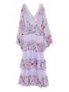 Miau By Clara Rotescu Salina Dress In Purple