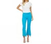 Mica Denim Going Out With Flare Jeans In Turquoise