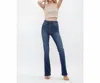 Mica Denim Quartet High Rise Boot Cut Jean In Dark Wash In Blue