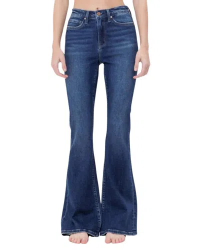 Mica Denim High Rise Flare Jeans In Naxos In Multi