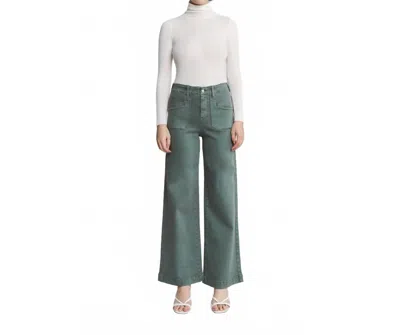 Mica Denim Hope High Rise Denim Jeans In Olive In Green