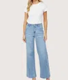 Mica Denim High Rise Wide Leg Jean In Septimus In Multi