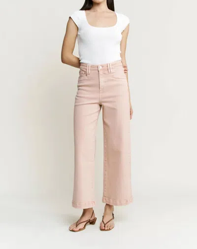 Mica Denim Super High Rise Jeans In Pink