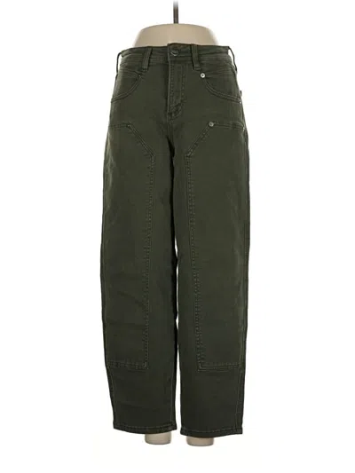 Pre-owned Mica Jeans In Green