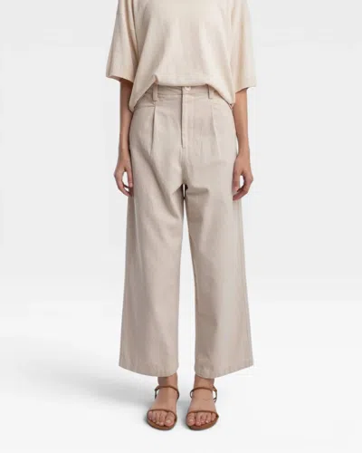 Micaela Greg Lou Trousers In Stone In Neutral