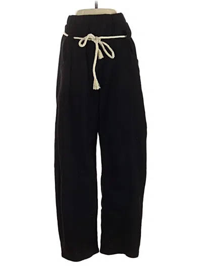 Pre-owned Micas Casual Pants In Black