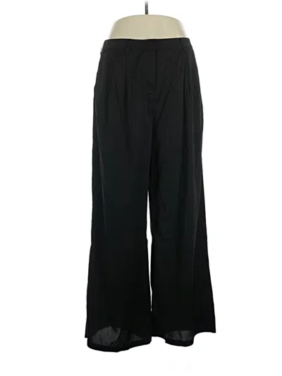 Pre-owned Micas Dress Pants In Black
