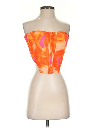 Pre-owned Micas Sleeveless Blouse In Orange