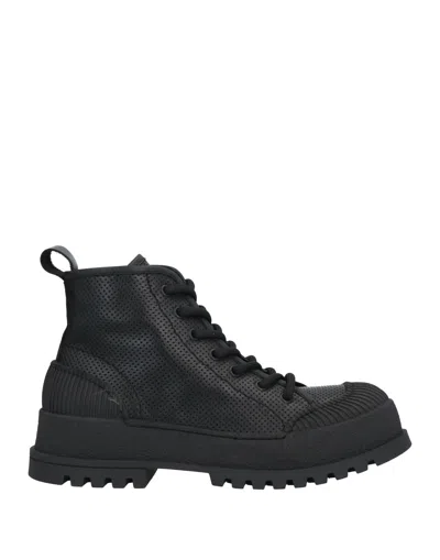 Mich E Simon Mich Simon Woman Ankle Boots Black Size 11 Leather