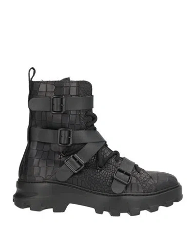 Mich Simon Man Ankle Boots Black Size 10 Leather
