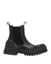 Mich Simon Man Ankle Boots Black Size 9 Calfskin