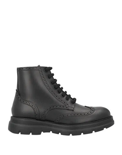 Mich Simon Man Ankle Boots Black Size 9 Leather