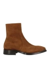Mich Simon Man Ankle Boots Tan Size 9 Leather