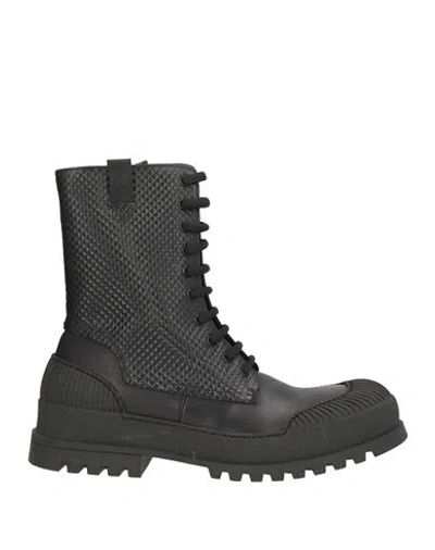 Mich Simon Man Boot Black Size 10 Calfskin