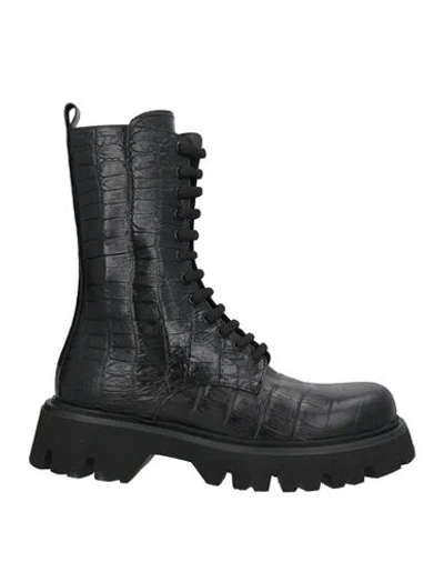 Mich Simon Man Boot Black Size 9 Leather