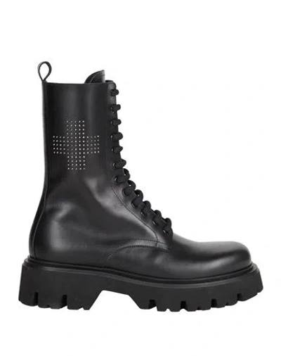Mich Simon Man Boot Black Size 9 Leather