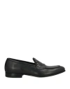 Mich Simon Man Loafers Black Size 9 Calfskin