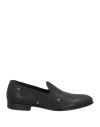Mich Simon Man Loafers Black Size 9 Leather