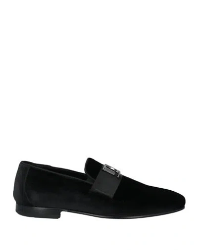 Mich Simon Man Loafers Black Size 9 Textile Fibers