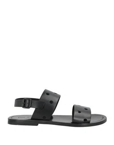 Mich Simon Man Sandals Black Size 11 Calfskin