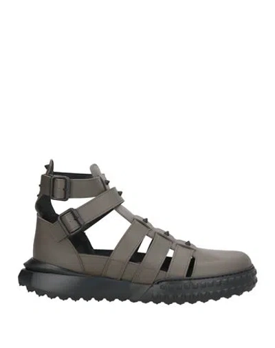 Mich Simon Man Sandals Khaki Size 9 Leather