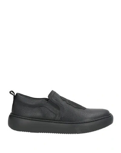 Mich Simon Man Sneakers Black Size 9 Leather