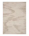 Michael Amini Ma30 Star Smr02 Area Rug, 7'9 X 9'9 In Taupe/ivory