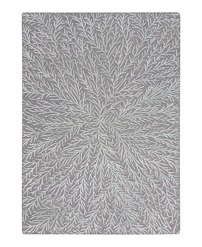 Michael Amini Ma30 Star Smr03 Area Rug, 5'3 X 7'3 In Slade/teal